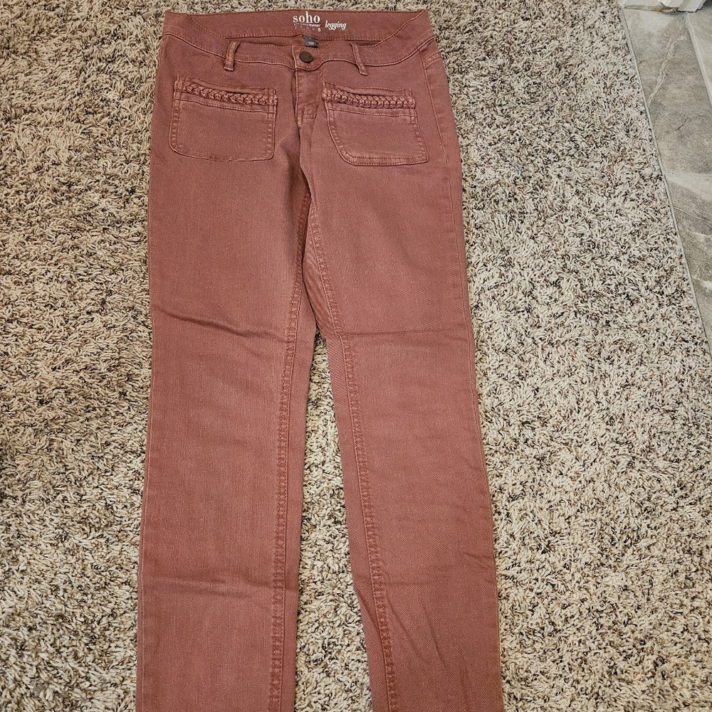 New York & Company Women's Brick Skinny Jeans Leggings